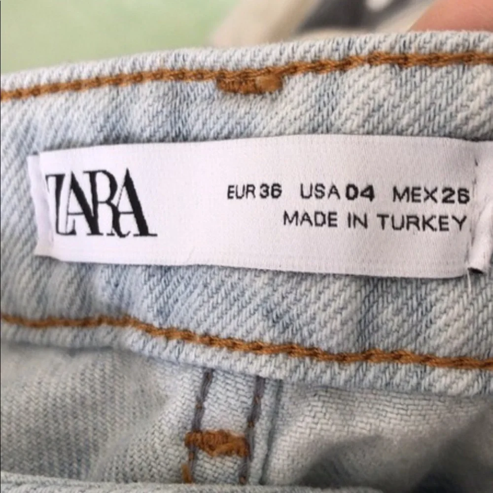 Zara tie dye shorts, size S